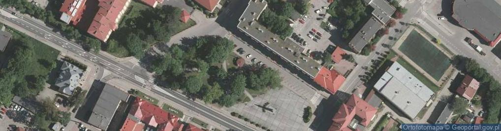 Zdjęcie satelitarne Parking