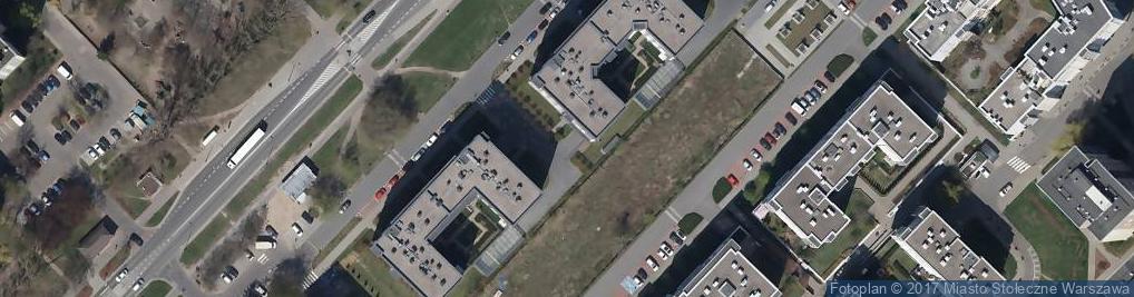 Zdjęcie satelitarne parking