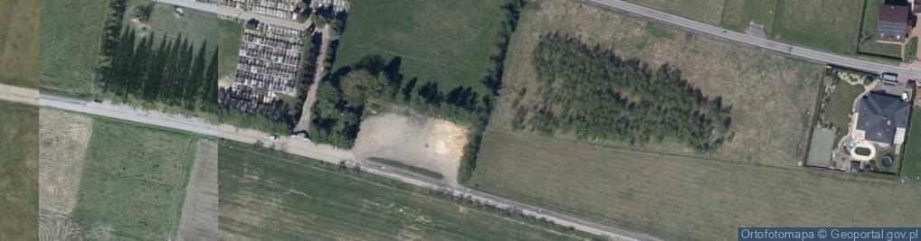 Zdjęcie satelitarne Przy cmentarzu w Roczynach.
