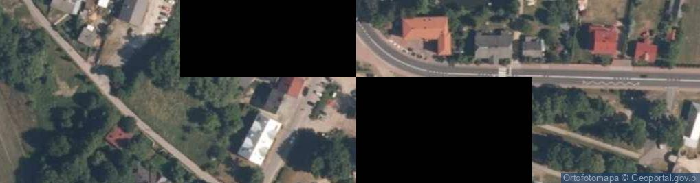 Zdjęcie satelitarne przy klasztorze
