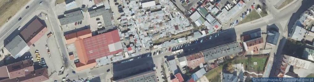 Zdjęcie satelitarne Przy skansenie