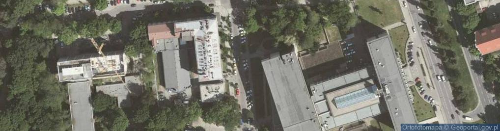 Zdjęcie satelitarne Uniwersytet Jagielloński - biblioteka