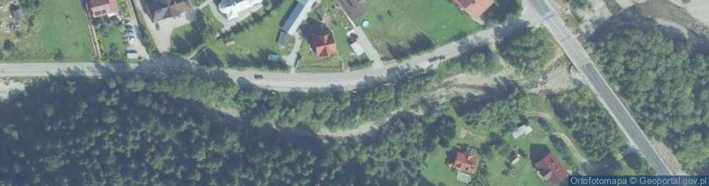 Zdjęcie satelitarne Zatoka dług. ok. 150m