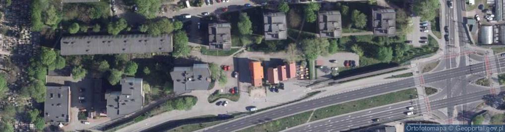 Zdjęcie satelitarne Hurtownia sprzętu BHP i PPOŻ STRAŻAK
