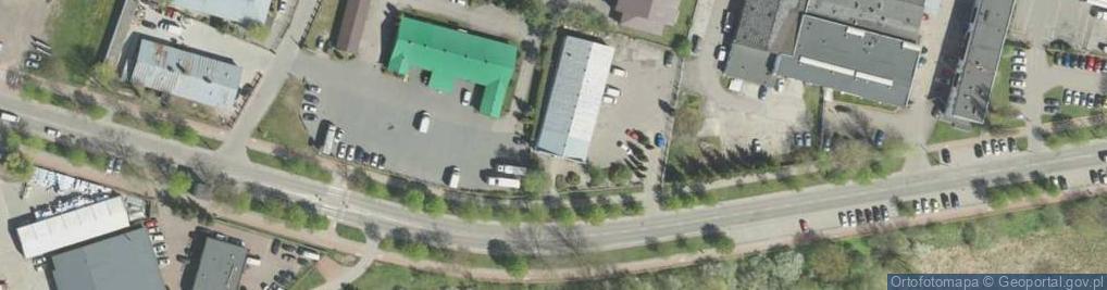 Zdjęcie satelitarne Odzież ochronna BHP Sklep - Wigar