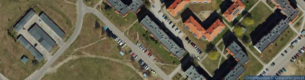 Zdjęcie satelitarne BHP Lębork