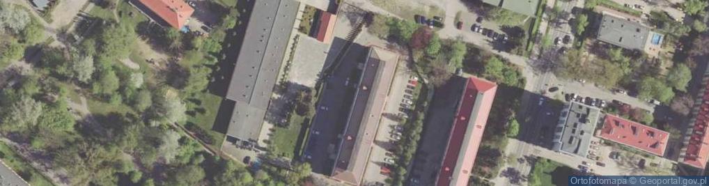 Zdjęcie satelitarne Biblioteka Pedagogiczna