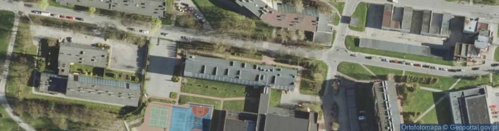 Zdjęcie satelitarne Biblioteka Europejska