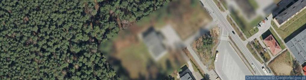 Zdjęcie satelitarne Biblioteka Garnizonowa
