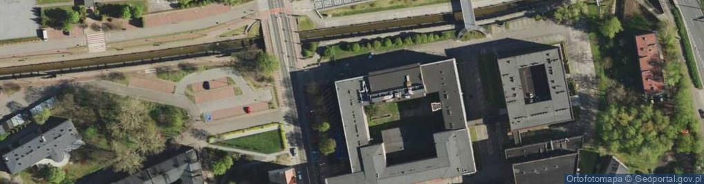 Zdjęcie satelitarne Biblioteka Główna Akademii Ekonomicznej