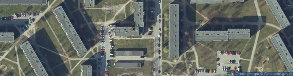 Zdjęcie satelitarne Biblioteka Główna