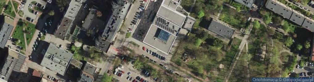 Zdjęcie satelitarne Biblioteka, Główna