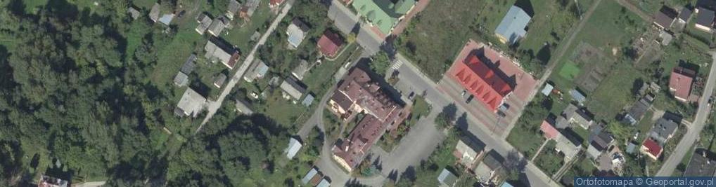 Zdjęcie satelitarne Biblioteka Gminna w Siedliszczu