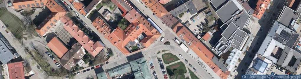 Zdjęcie satelitarne Biblioteka im. Zielińskich Towarzystwa Naukowego Płockiego