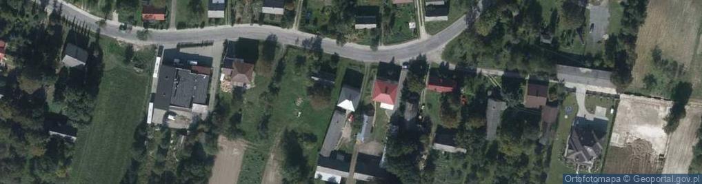 Zdjęcie satelitarne Biblioteka Komunalna w Majdanie Górnym