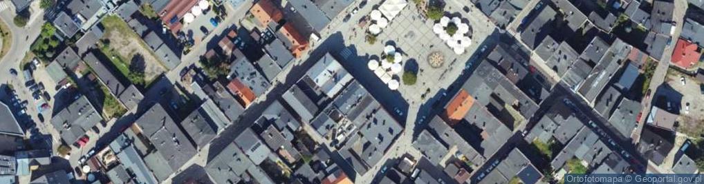 Zdjęcie satelitarne Biblioteka Miejska im. ks. Konstantego Damrota