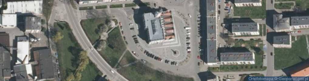 Zdjęcie satelitarne Biblioteka Miejska