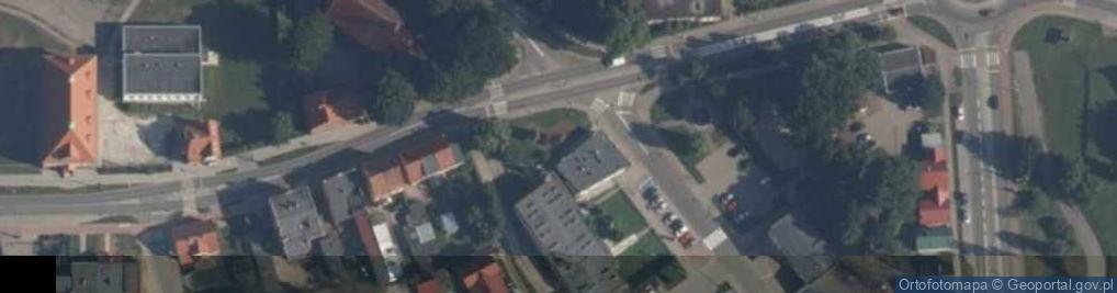Zdjęcie satelitarne Biblioteka Miejska