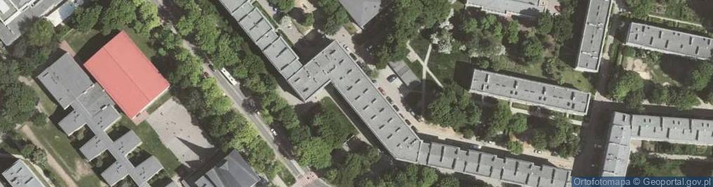 Zdjęcie satelitarne Biblioteka Ośrodka Kultury im. C. K. Norwida