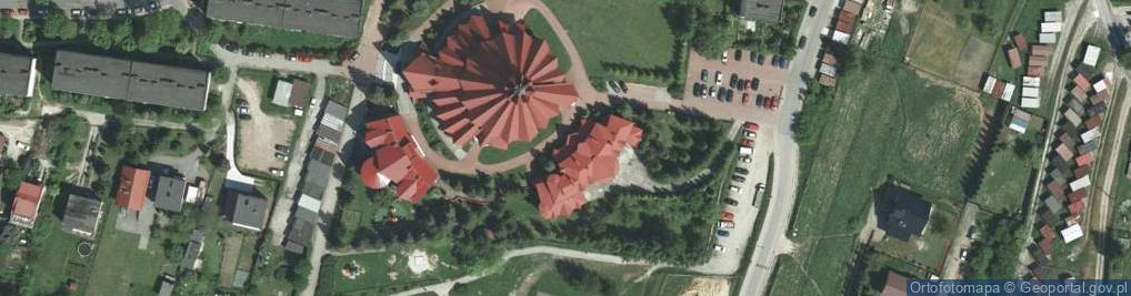 Zdjęcie satelitarne Biblioteka Parafialna