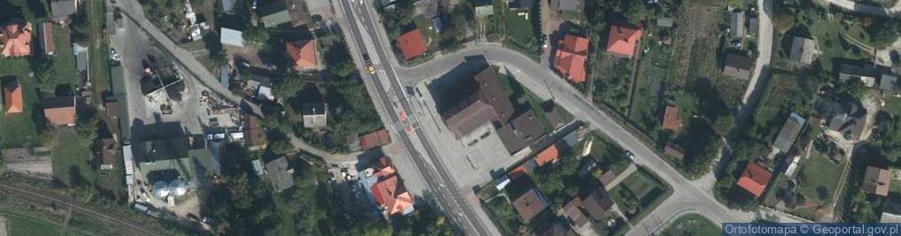 Zdjęcie satelitarne Biblioteka Publiczna Gminy Bełżec
