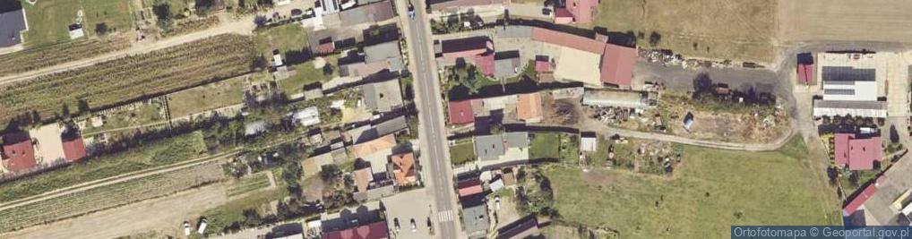 Zdjęcie satelitarne Biblioteka Publiczna Gminy Czermin