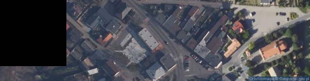 Zdjęcie satelitarne Biblioteka Publiczna Gminy Kobyla Góra