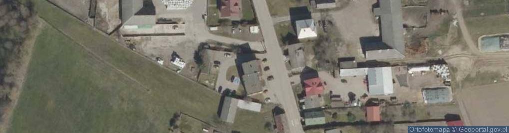 Zdjęcie satelitarne Biblioteka Publiczna Gminy Kobylin Borzymy