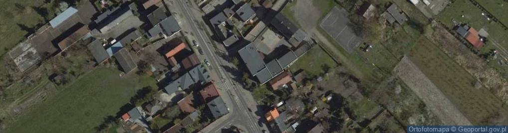 Zdjęcie satelitarne Biblioteka Publiczna Gminy Kościan z S w Kiełczewie