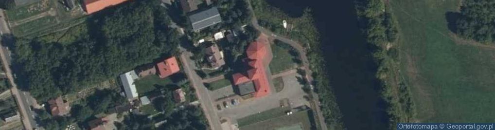 Zdjęcie satelitarne Biblioteka Publiczna Gminy Nieporęt
