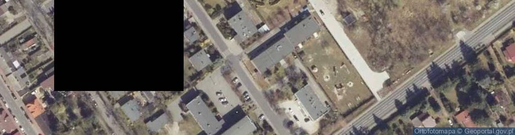 Zdjęcie satelitarne Biblioteka Publiczna Gminy Zaniemyśl