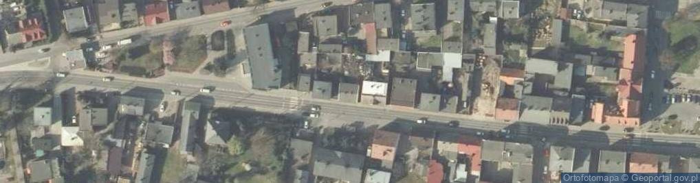 Zdjęcie satelitarne Biblioteka Publiczna Miasta i Gminy im Kazimiery Iłłakowiczówny w Kostrzynie