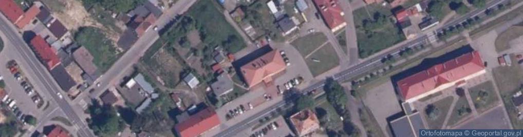 Zdjęcie satelitarne Biblioteka Publiczna Miasta i Gminy w Polanowie