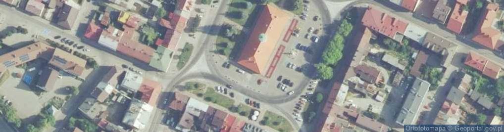 Zdjęcie satelitarne Biblioteka Publiczna Miasta i Gminy w Staszowie