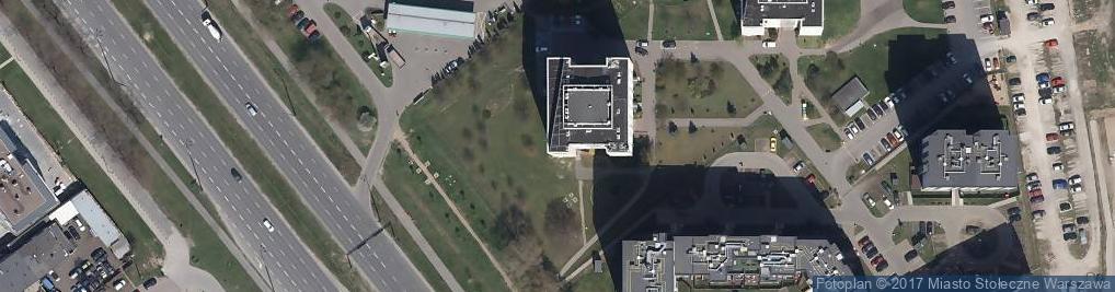 Zdjęcie satelitarne Biblioteka Publiczna w Dzielnicy Białołęka m. st. Warszawy (d