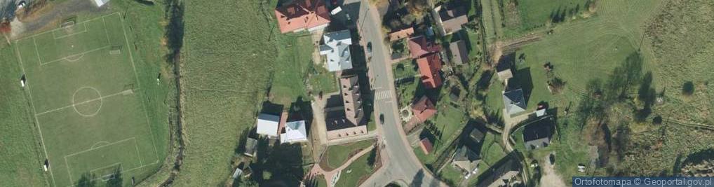 Zdjęcie satelitarne Biblioteka Publiczna w Ołpinach