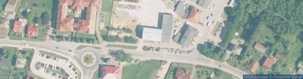 Zdjęcie satelitarne Biblioteka Publiczna w Osieku