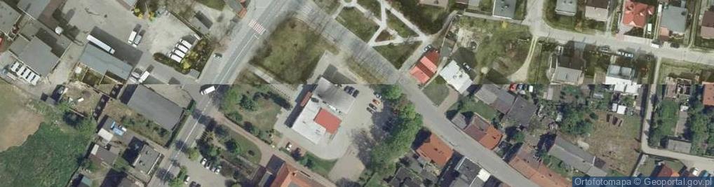 Zdjęcie satelitarne Biblioteka Publiczna