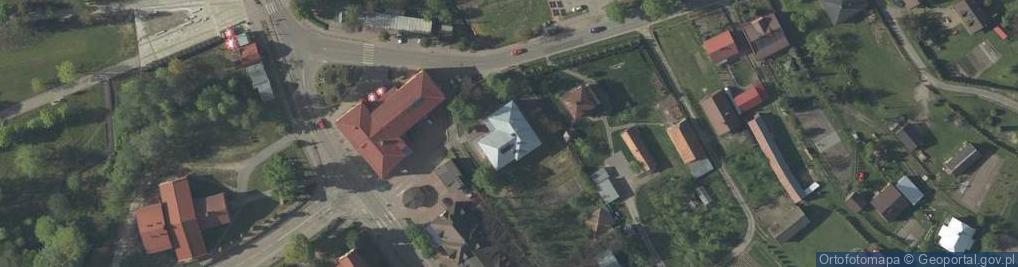 Zdjęcie satelitarne Biblioteka Samorządowa w Horyńcu Zdroju