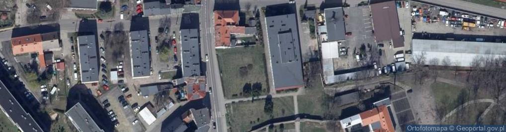 Zdjęcie satelitarne Biblioteka