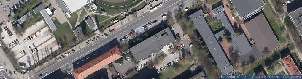 Zdjęcie satelitarne Bibloteka Centralna P.Z.N.