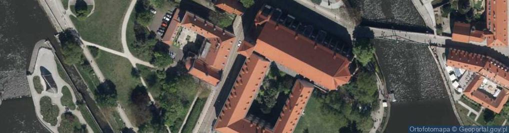 Zdjęcie satelitarne Bilbioteka ISKSIO