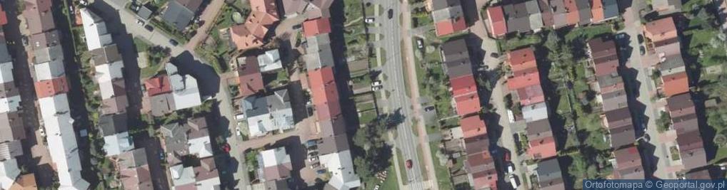 Zdjęcie satelitarne Browar Łomża