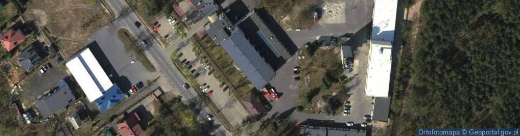 Zdjęcie satelitarne Centrum Naukowo-Badawcze