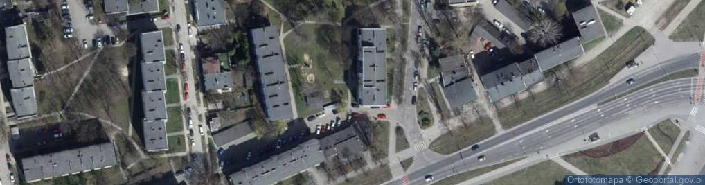 Zdjęcie satelitarne Filia Łódź - Bałuty nr 9