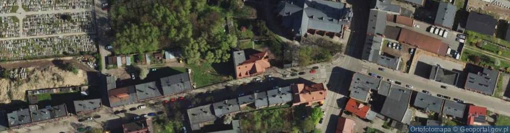 Zdjęcie satelitarne Filia Nr 3 Biblioteki Miejskiej w Chorzowie.