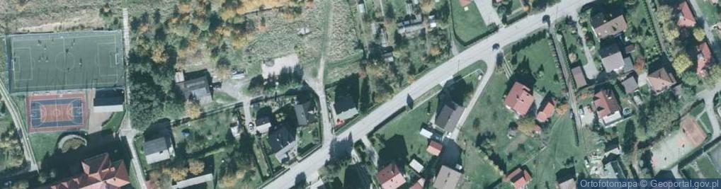 Zdjęcie satelitarne Gminna Biblioteka Publiczna,Filia w Międzybrodziu Żywieckim