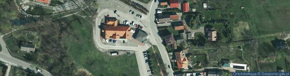 Zdjęcie satelitarne Gminna Biblioteka Publiczna Filia w Rudawie