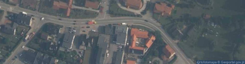 Zdjęcie satelitarne Gminna Biblioteka Publiczna im DR Aleksandra Majkowskiego