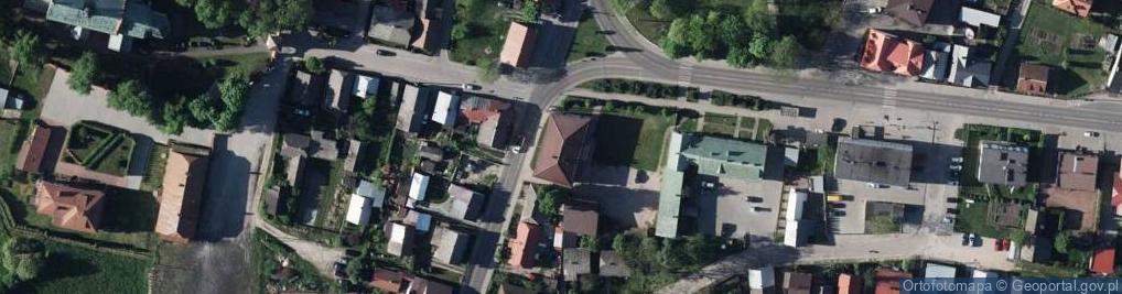 Zdjęcie satelitarne Gminna Biblioteka Publiczna im J i Kraszewskiego